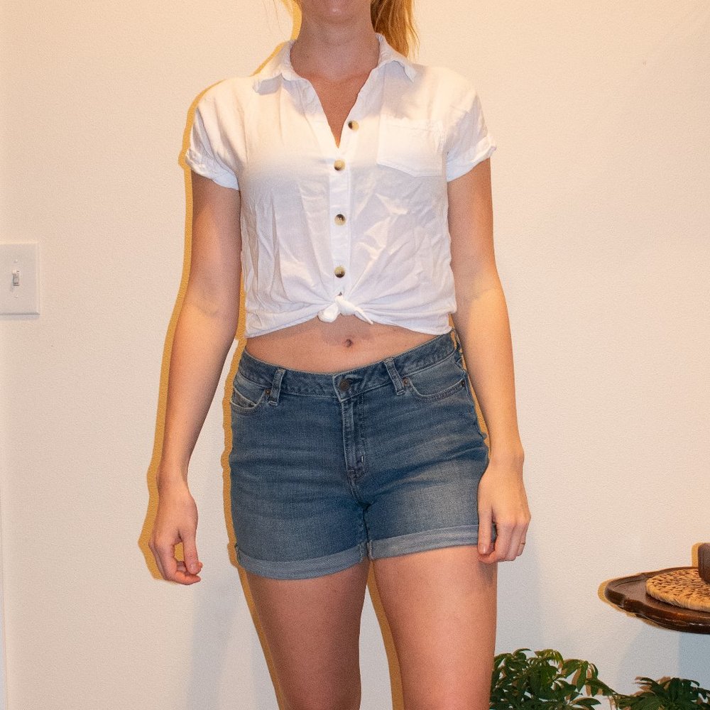 White Button Up Shirt